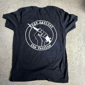 Tommy vext rage against the vaccine tee